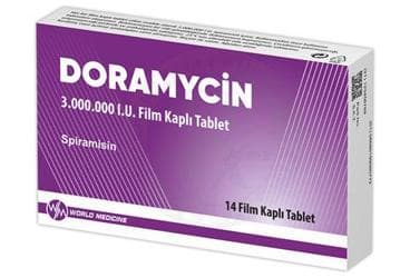 DORAMYCIN 3000000 IU FILM TABLET (14 FILM TABLET) İlaç Görseli