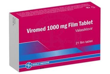 VIROMED 1000 MG FILM TABLET (21 ADET) İlaç Görseli