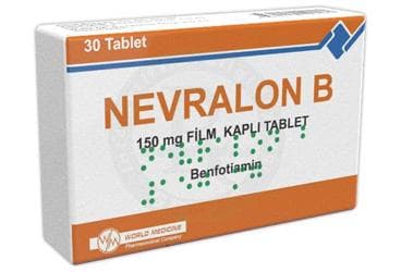 NEVRALON B 150 MG FILM KAPLI TABLET (30 TABLET) İlaç Görseli