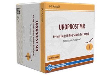 UROPROST MR 0,4 MG DEGISTIRILMIS SALIMLI SERT KAPSUL (90 KAPSUL) İlaç Görseli
