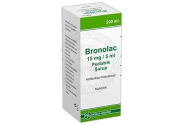 BRONOLAC 15 MG/5 ML PEDIATRIK ŞURUP (100ML) İlaç Görseli