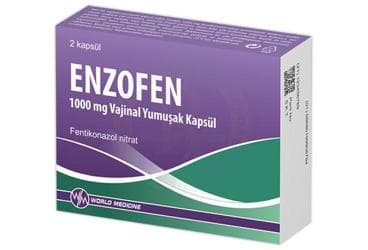 ENZOFEN 1000 MG VAJINAL YUMUSAK KAPSUL (2 KAPSUL) İlaç Görseli