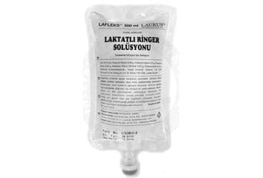 LAFLEKS LAKTATLI RINGER SOLUSYONU 500 ML (SETSIZ) İlaç Görseli