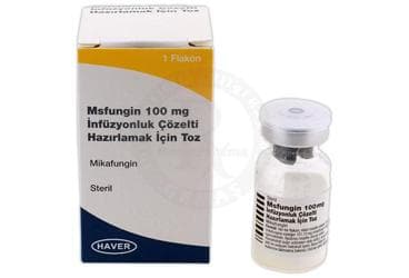 MSFUNGIN 100 MG INFUZYONLUK COZELTI HAZIRLAMAK ICIN TOZ İlaç Görseli