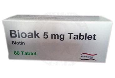 BIOAK 5 MG TABLET (60 TABLET) İlaç Görseli
