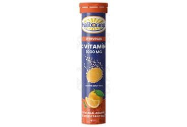 HALIBORANGE EFERVESAN C VITAMINI PORTAKAL AROMALI 20 tablet İlaç Görseli