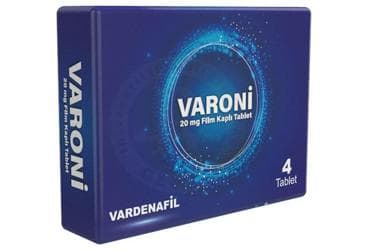 VARONI 20 MG FILM KAPLI TABLET (4 TABLET) İlaç Görseli