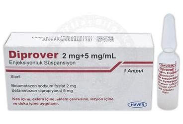 DIPROVER 2 MG + 5 MG/ML ENJEKSIYONLUK SUSPANSIYON İlaç Görseli