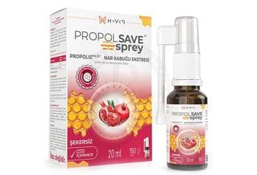 PROPOLSAVE SPREY PROPOLIS NAR EKSTRESI ICEREN SPREY TAKVIYE EDICI GIDA 20 ml şişe İlaç Görseli