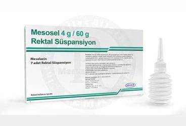 MESOSEL 4 G/60 G REKTAL SUSPANSIYON(7 ADET) İlaç Görseli