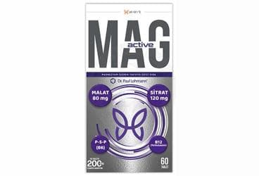 HAVER MAG ACTIVE MAGNEZYUM ICEREN TAKVIYE EDICI GIDA TABLET 60 tablet İlaç Görseli