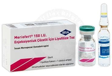 MERIOFERT 150 IU ENJEKSIYONLUK COZELTI ICIN LIYOFILIZE TOZ İlaç Görseli