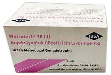MERIOFERT 75 IU ENJEKSIYONLUK COZELTI ICIN LIYOFILIZE TOZ (10 ADET) İlaç Görseli
