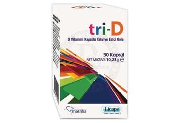 TRI-D KAPSUL 30 kapsül İlaç Görseli