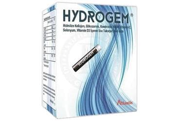 HYDROGEM HIDROLIZE KOLLAJEN, GLIKOZAMIN, KONDROITIN, MSM, VITAMIN C, SELENYUM, VITAMIN D3 ICEREN SIVI TAKVIYE EDICI GIDA 15x25 ml şişe İlaç Görseli