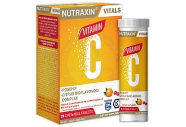 NUTRAXIN VITAMIN C CIGNEME TABLET 28 tablet İlaç Görseli
