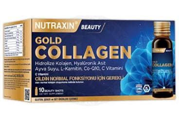 NUTRAXIN GOLD COLLAGEN TAKVIYE EDICI GIDA 10x50 ml şişe İlaç Görseli
