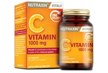 NUTRAXIN C VITAMINI ICEREN TAKVIYE EDICI GIDA 30 tablet İlaç Görseli