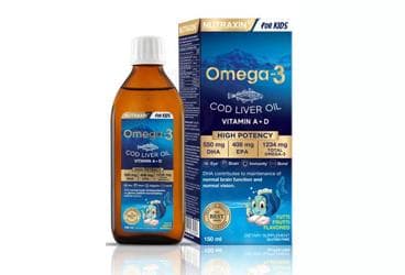 NUTRAXIN OMEGA 3 FOR KIDS 150 ml şişe İlaç Görseli