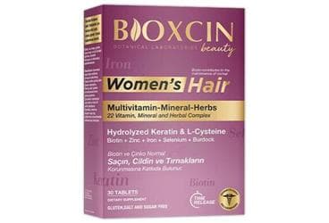 BIOXCIN WOMEN'S HAIR TAKVIYE EDICI GIDA TABLET 30 tablet İlaç Görseli