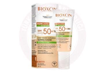 BIOXCIN SUNCARE ACNIUM SPF50+ GUNES KREMI 50 ml tüp İlaç Görseli