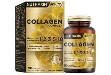 NUTRAXIN COLLAGEN COMPLEX TAKVIYE EDICI GIDA TABLET 90 tablet İlaç Görseli