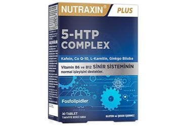 NUTRAXIN PLUS 5-HTP COMPLEX TAKVIYE EDICI GIDA TABLET 30 tablet İlaç Görseli