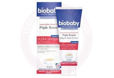 BIOBABY ULTRA HASSAS CILTLERE OZEL PISIK KREMI 75 ml İlaç Görseli