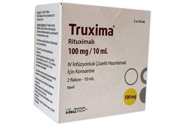 TRUXIMA 100 MG/10 ML IV INFUZYONLUK COZELTI HAZIRLAMAK ICIN KONSANTRE (2 FLAKON) İlaç Görseli