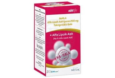 NBTLIFE NARLA ALFA LIPOIK ASIT ICEREN TAKVIYE EDICI GIDA 200 mg 30 kapsül İlaç Görseli