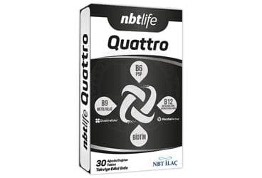 NBTLIFE QUATTRO AGIZDA DAGILAN TABLET TAKVIYE EDICI GIDA 30 tablet İlaç Görseli