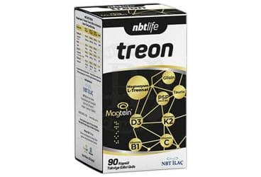 NBTLIFE TREON TAKVIYE EDICI GIDA 90 kapsül İlaç Görseli