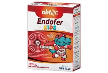 NBTLIFE ENDOFER KIDS TAKVIYE EDICI GIDA ORAL DAMLA 20 ml şişe İlaç Görseli