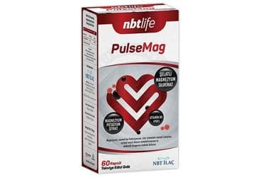 NBTLIFE PULSEMAG TAKVIYE EDICI GIDA KAPSUL 60 kapsül İlaç Görseli