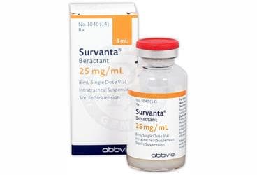 SURVANTA INTRATRAKEAL SUSPANSIYON 8 ML FLAKON İlaç Görseli