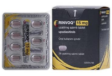 RINVOQ 15 MG UZATILMIS SALIMLI TABLET (28 ADET) İlaç Görseli