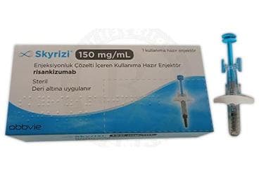SKYRIZI 150 MG/ML ENJEKSIYONLUK COZELTI ICEREN KULLANIMA HAZIR ENJEKTOR İlaç Görseli