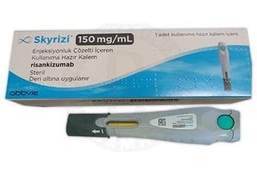SKYRIZI 150 MG/ML ENJEKSIYONLUK COZELTI ICEREN KULLANIMA HAZIR KALEM İlaç Görseli