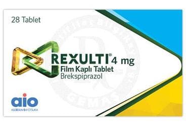 REXULTI 4 MG FILM KAPLI TABLET (28 ADET) İlaç Görseli