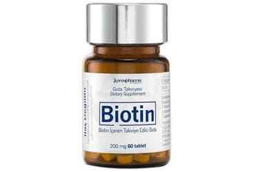 PROXIPHARMA BIOTIN TABLET 2,5 mg 60 tablet İlaç Görseli