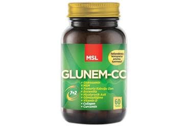 MSL GLUNEM-CC 7+2 TAKVIYE EDICI GIDA 60 tablet İlaç Görseli