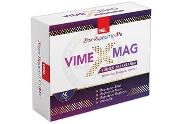 MSL VIMEX MAGNEZYUM TABLET 60 tablet İlaç Görseli