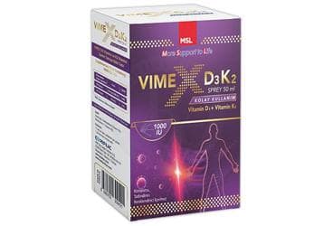 MSL VIMEX OMEGA D3K2 SPREY 1000 IU 50 ml şişe İlaç Görseli