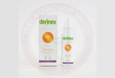 DERINEX ANTI AGING SPF50 GUNES KORUYUCU KREM 50 ml şişe İlaç Görseli