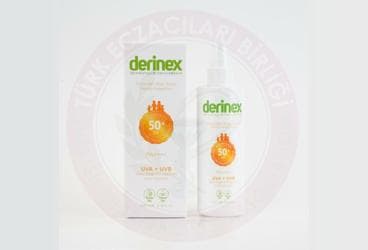 DERINEX AILE BOYU SPF50 GUNES KORUYUCU KREM 50 ml şişe İlaç Görseli