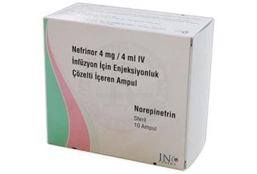 NEFRINOR 4 MG/4 ML IV INF. ICIN ENJ.COZ.ICEREN 10 AMPUL İlaç Görseli