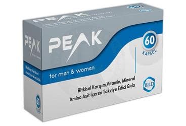 PEAK KAPSUL 60 kapsül İlaç Görseli