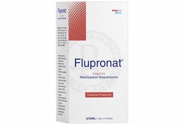 FLUPRONAT 2 MG/2 ML NEBULIZASYON SUSPANSIYONU (10 FLAKON) İlaç Görseli