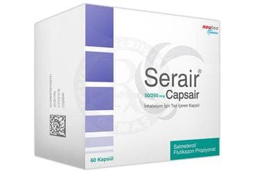 SERAIR 50/250 MCG CAPSAIR INHALASYON ICIN TOZ ICEREN 60 KAPSUL İlaç Görseli