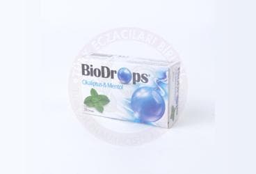 BIODROPS OKALIPTUS & MENTOL PASTIL 18 pastil İlaç Görseli
